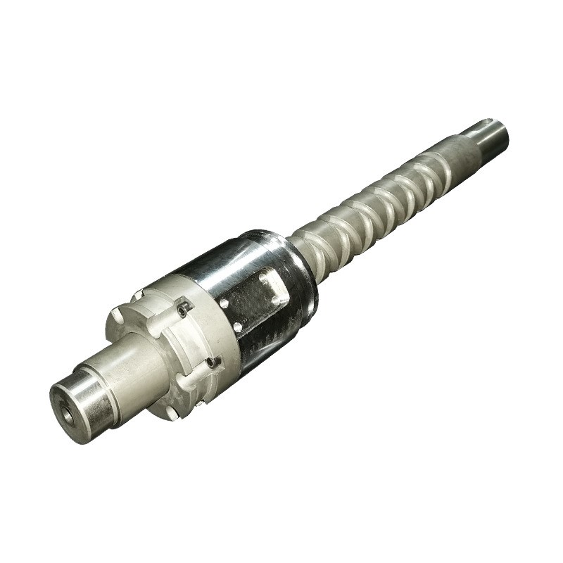 不锈钢螺旋螺纹式滚珠往复丝杆高速静音大导程45钢镀锌滚珠丝杆