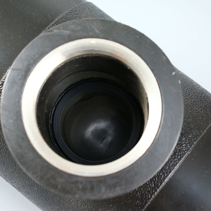 PE升降式截止阀对接式截止阀内升降75 90 110PE水管管材管件配件