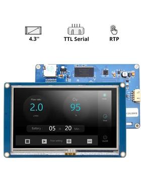 NextionNX4827T0434.3寸人机交互界面HMI英文版内核