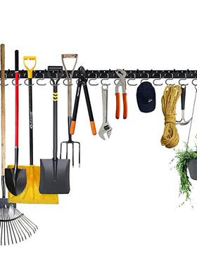 可调存储工具壁挂架车库管理花园工具管理GarageStorage64inch