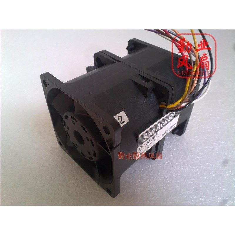 。6076 12V 4.1A 6CM/厘米 汽车增压高转速暴力风扇 60MM