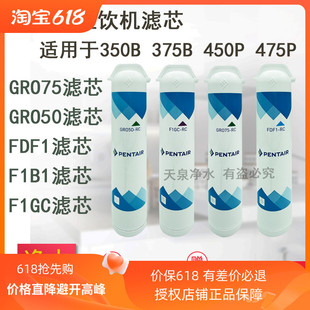 350B纯水机滤芯活性炭反渗透直饮净水器 475P 滨特尔GRO375B 450P
