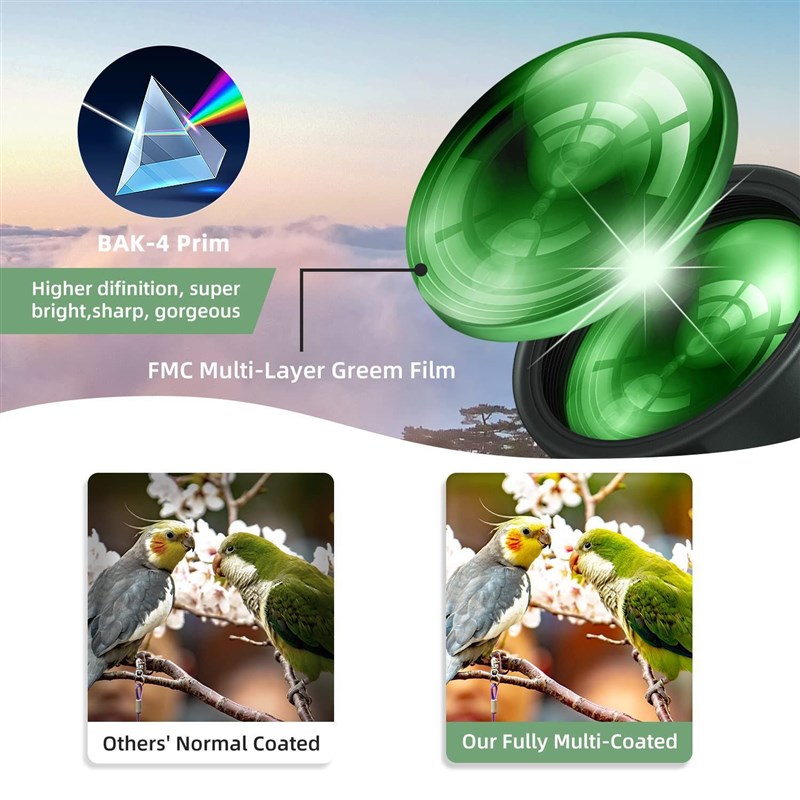 跨境现货50cm大口径单筒变倍望远镜10-30X50微光夜视成人户外观鸟