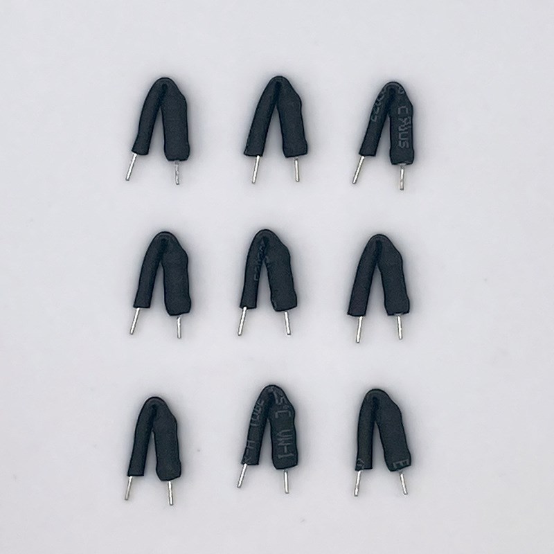 1/2W 1WS套管绕线保险丝电阻 1R 2.2R  3.3R 4.7R 10R 套本体成型