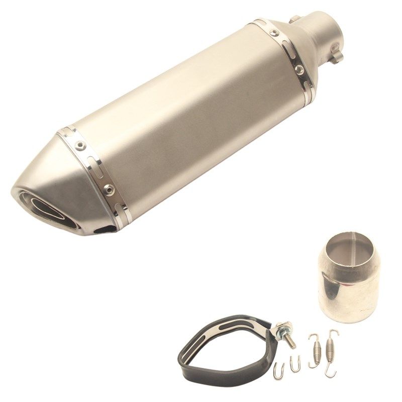 改装摩托车跑车福喜川崎大排量赛车六角形通用黄龙600天蝎排气管