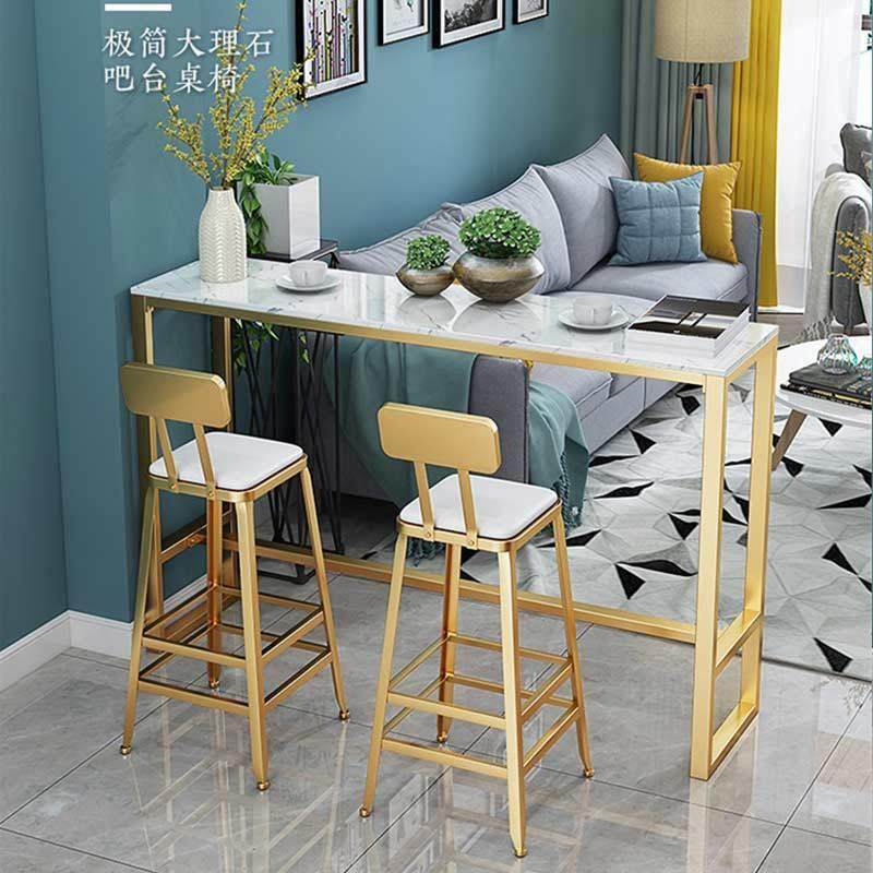 北欧大理石吧台桌简约家用客厅吧台桌椅组合奶茶店咖啡厅铁艺桌椅,电子元器件市场,其它元器件,淘宝优惠券,粉丝福利购,淘宝优惠卷