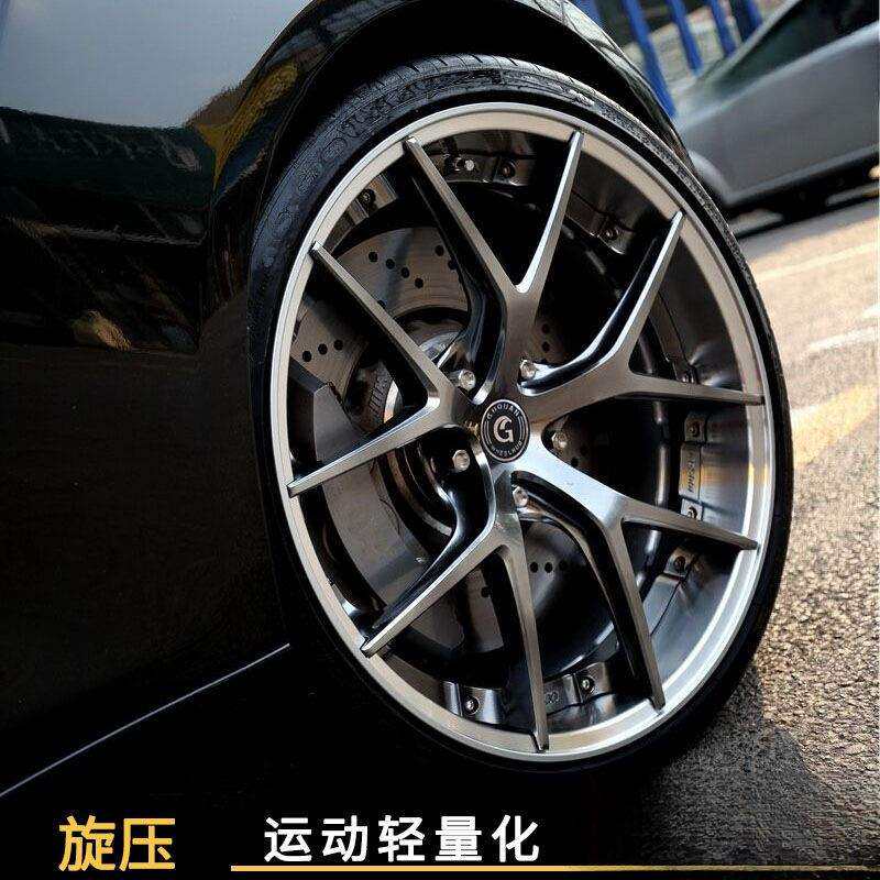 景尚毂权改装汽车旋压轻量化钢圈轮毂171819寸