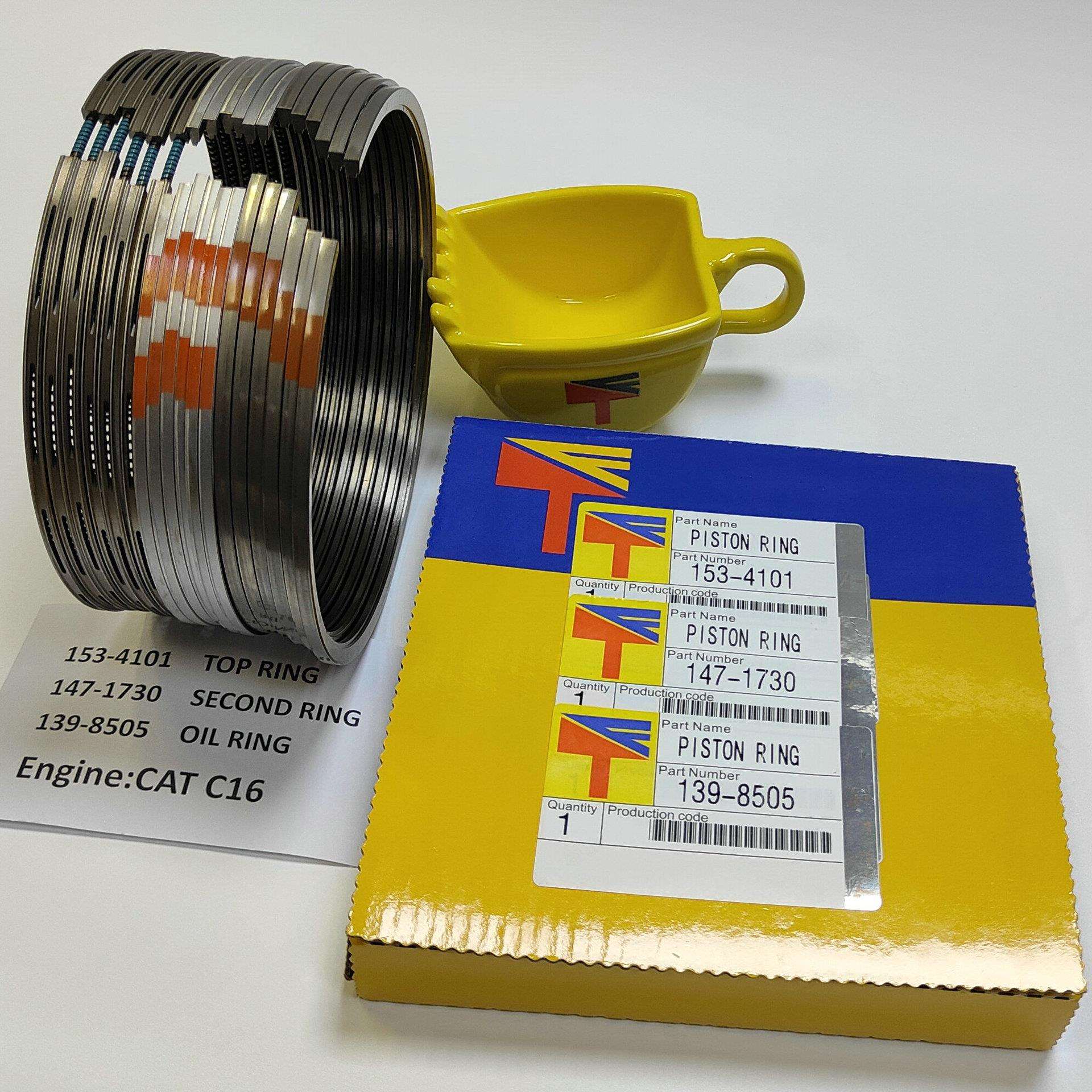 供应挖掘机配件385B/C16发动机活塞环153-4101147-1730132-6881