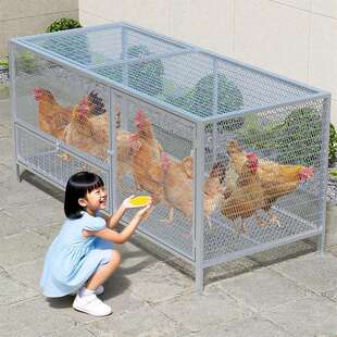 鸡笼子室内外家用大号养鸡笼农村鸡舍鸡窝鸡房子鸡棚铁丝网鸭子笼