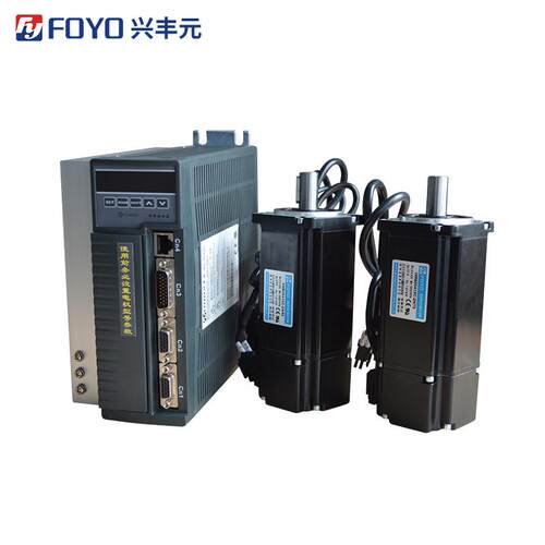 兴丰元厂家直销HM800724C一拖二750W80法兰伺服电机驱动器套装