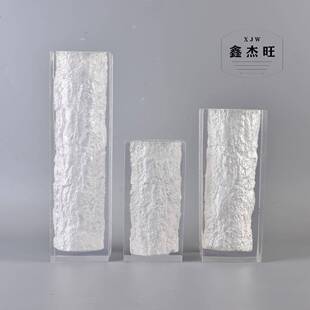 现代树明插花20200423花瓶玄关客厅餐桌脂样板间透软器装桌面花时