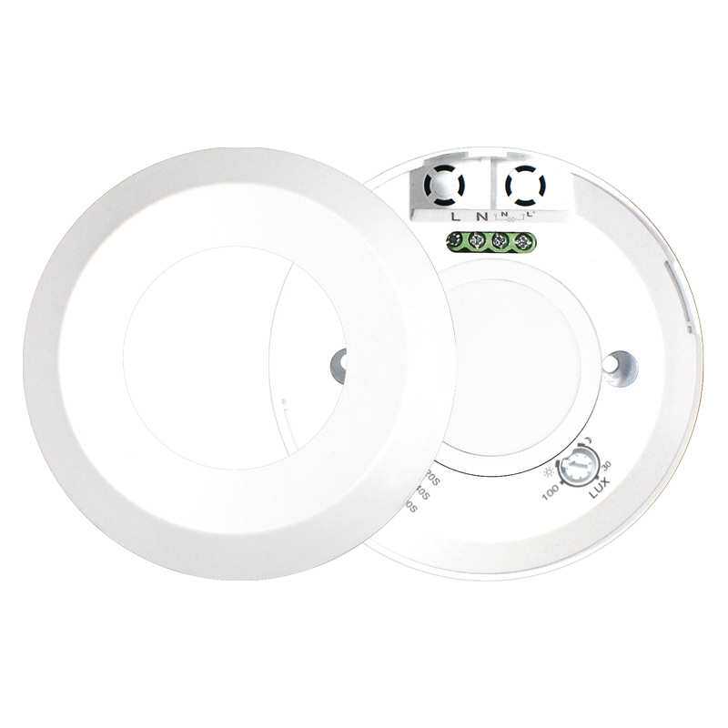 AC110V 220V 迷你吸顶式卧室楼梯LED灯具可调24G人体存在感应开关