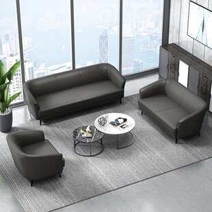 售楼处接待洽谈沙发双人对坐酒吧咖啡厅卡座餐厅卡座办公沙发组合