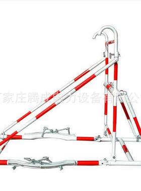 井口安全爬梯Φ600-800mm电缆井施工爬梯有限空间作业爬梯告知牌