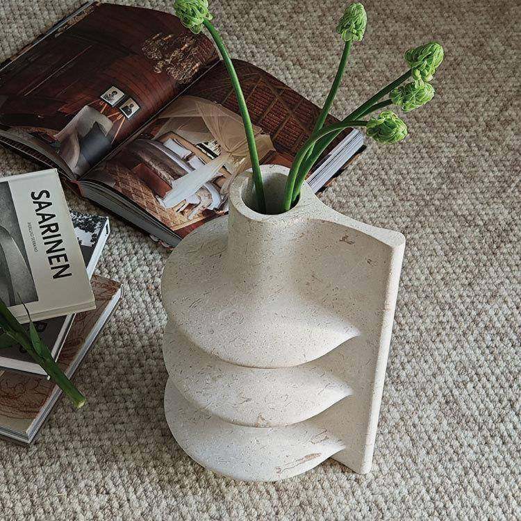 法式复古粗野主义花器客厅茶几玄关别墅餐厅吧台样板间摆件装饰品,智能设备,其他智能设备,淘宝优惠券,粉丝福利购,淘宝优惠卷