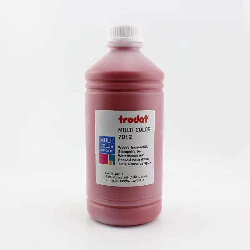 Trodat/卓达7012大瓶回墨印油回墨印章用油翻斗油墨水性印油