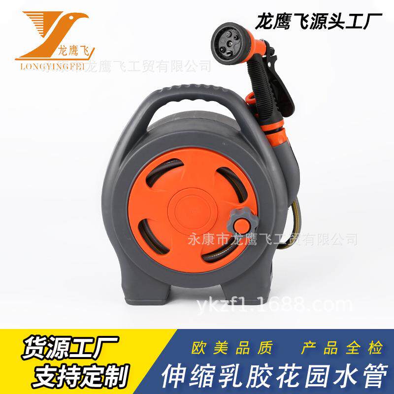 手提式简易水管架子便携家用花园水管车迷你水管收纳架量大价优