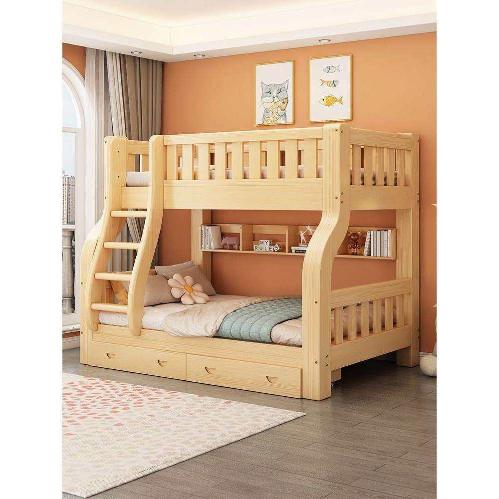 上下床双层床全实木高低床儿童床上下铺子母床大人两层木床加粗,标准件/零部件/工业耗材,车间地垫,淘宝优惠券,粉丝福利购,淘宝优惠卷