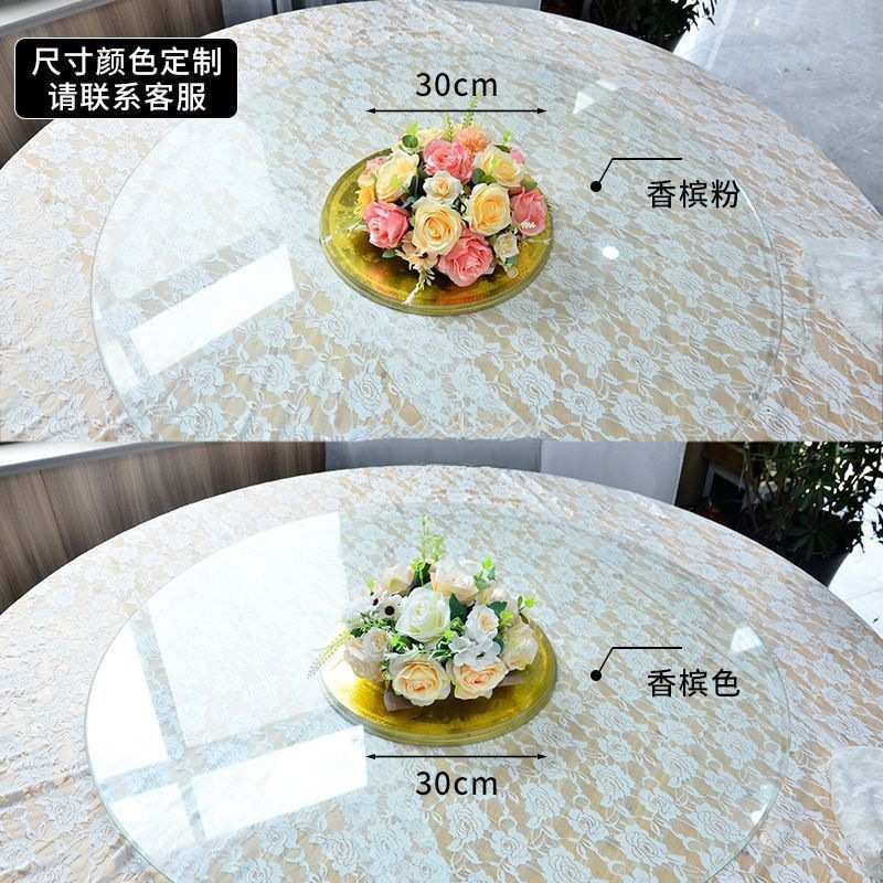 餐厅摆台花大圆餐桌花摆花轻奢现代演讲台花桌面装饰花艺