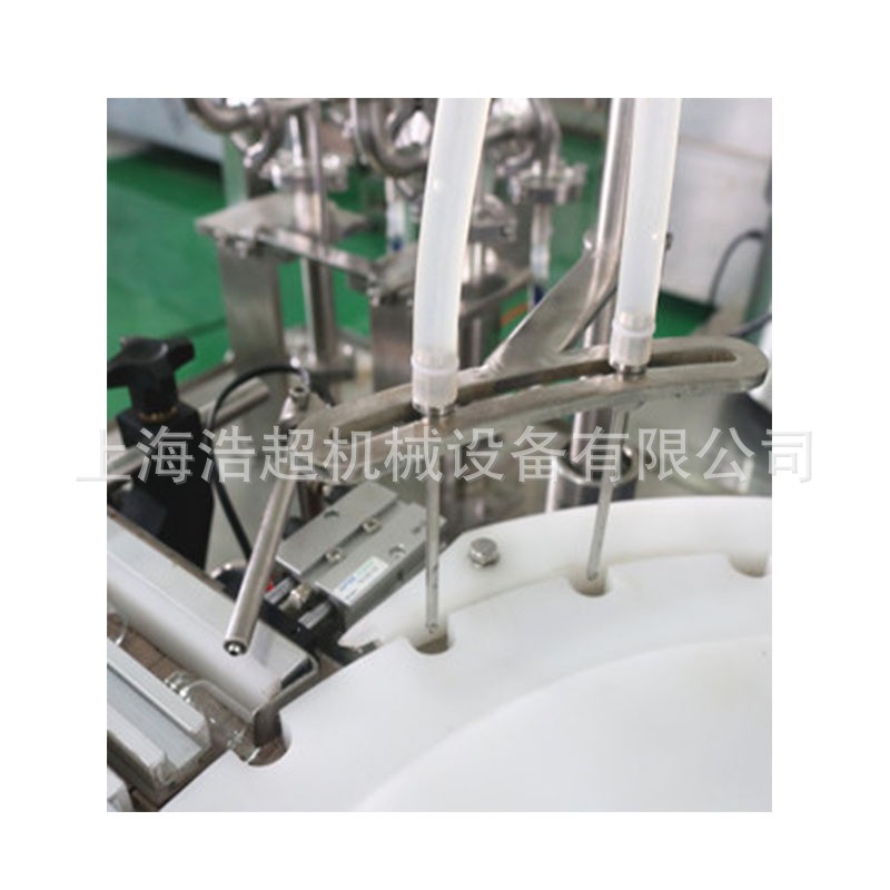 全自动西林瓶灌装机半加塞灌装机液体灌装机