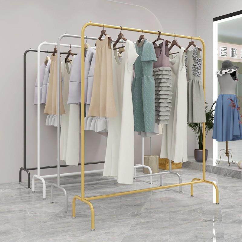 服装店展示架落地衣架女装店货架网红直播间陈列高档挂衣架子