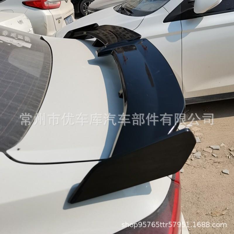汽车通用尾翼改装件免打孔高尾翼定风翼加装装饰PRO款碳纹大尾翼