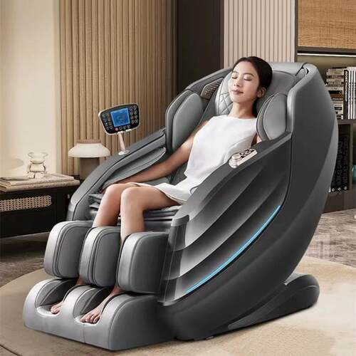 智能小型电动太空舱沙发按摩椅sl双轨道多功能家用全身可躺工厂