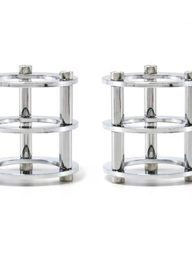 电子管功放胆机保护罩纯铜镀铬/亮银12AX7B/12AT7/ECC81/ECC8