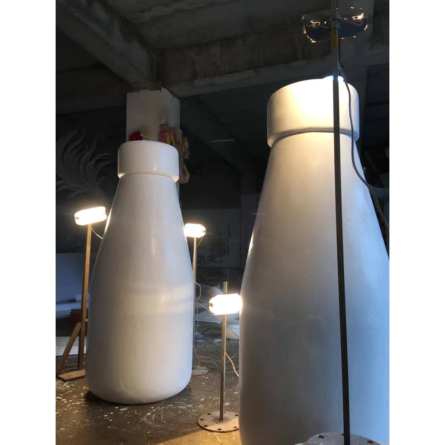 公司标志雕塑按需制造商场美陈展览展示立体轻质手工