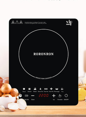 220V110V电磁炉烧水蒸煮火锅炒菜2200W大功率电磁炉出欧美加日台