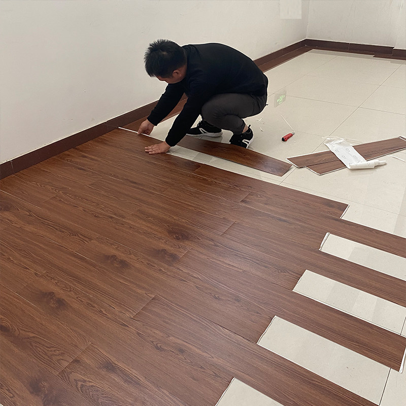 5平方pvc地板贴加厚防水耐磨自粘地板胶家用水泥地面贴纸仿木纹贴,家装主材,地板革,淘宝优惠券,粉丝福利购,淘宝优惠卷