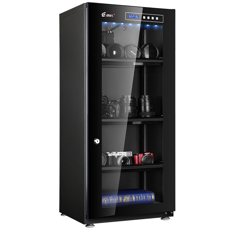 锐玛电子防潮箱相机镜头干燥箱邮票字画摄影器材除湿柜全自动数控