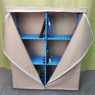 复合面料定制置物架罩防尘罩纯色防水简约全包罩子衣X柜罩鞋架罩