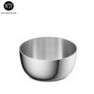 防不钢碗烫儿童盆单层料理碗锈家碗用不锈钢饭防摔BUL儿童饭碗