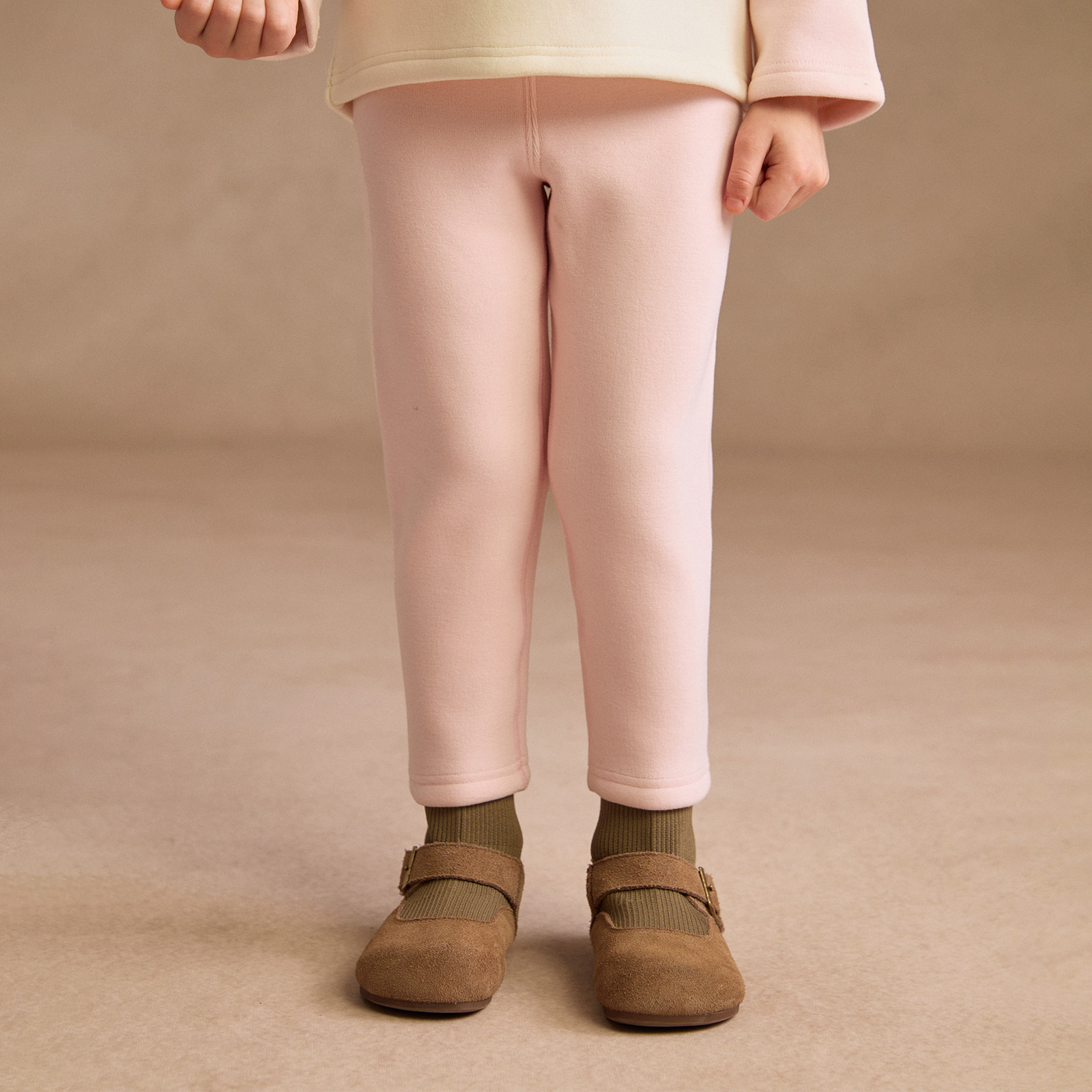 【SEQB小象Q比】新款一体绒打底裤女抓绒保暖紧身内穿无痕裤长裤,童装/婴儿装/亲子装,打底裤,淘宝优惠券,粉丝福利购,淘宝优惠卷