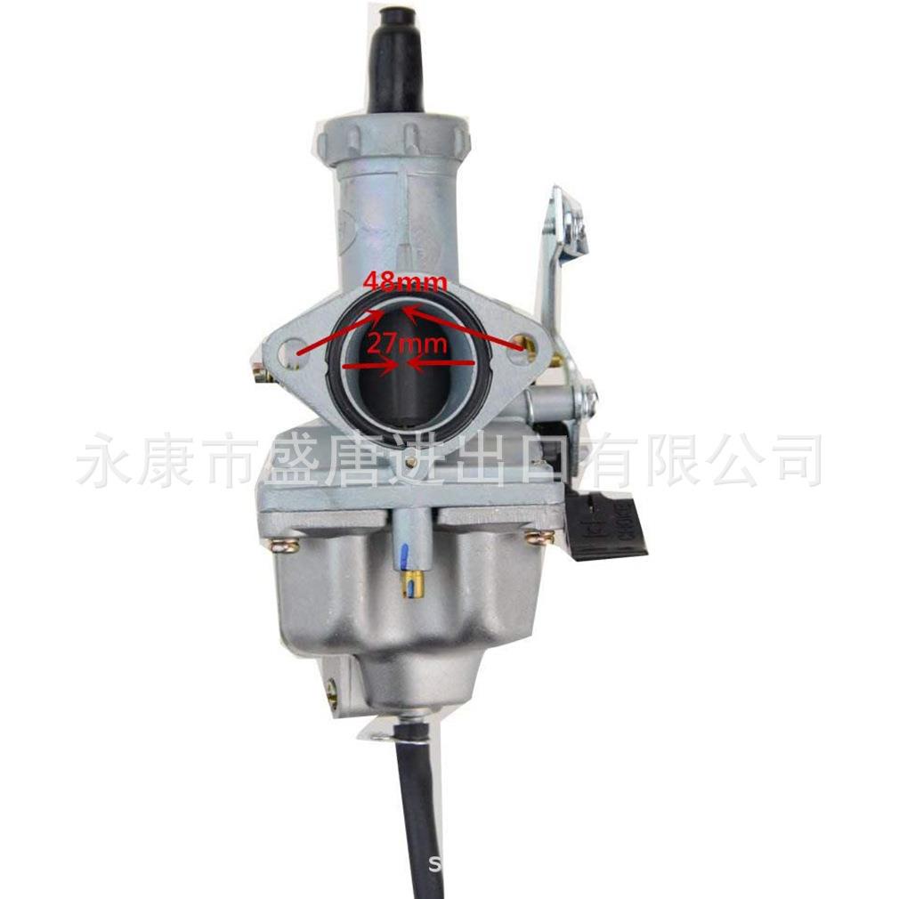 PZ27化油器碳水化合物阻塞滤清器CG150 27mm空滤进气管组合燃油泵