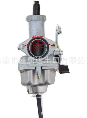 PZ27化油器碳水化合物阻塞滤清器CG150 27mm空滤进气管组合燃油泵