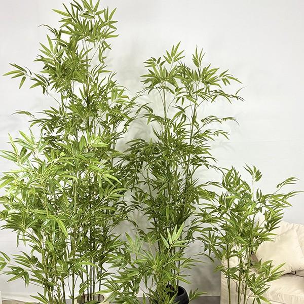 拆卸款仿真竹子装饰隔断屏风加密塑料竹子室内仿真细水竹盆栽装饰