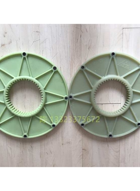 215.8X50T尼龙盘联轴器法兰连接盘齿轮铁芯BoWEx 48 FLE-PA-215.8