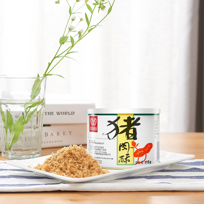 美奇唯新特质肉酥115g图片
