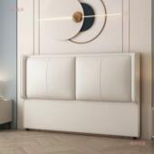 软垫新款 实靠木轻奢落地约现228代科简超床挡头床头罩加棉加技厚