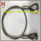 张周钢绳具厂直家发钢443绳索具索压制钢丝绳索具索起吊钢丝绳具