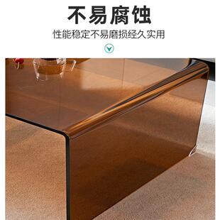 镀有色色钢膜玻璃透明玻璃家具化建筑钢化68099玻璃黑色浅棕钢化