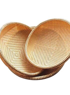 精品竹篮手工竹编竹箕竹筐竹篮子收纳筐簸HADS6zXJ小果篮竹菜篮簸