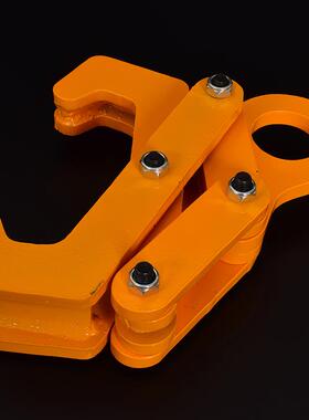 厂家钢轨吊钳轨道夹轨持器1TY重T型钢槽钢TSW吊钩起H型夹轨道钳