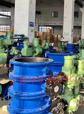 WSD(9)4F-Q瓦斯专用阀 DN600煤矿高瓦斯隔爆电动蝶阀 RS485通讯型