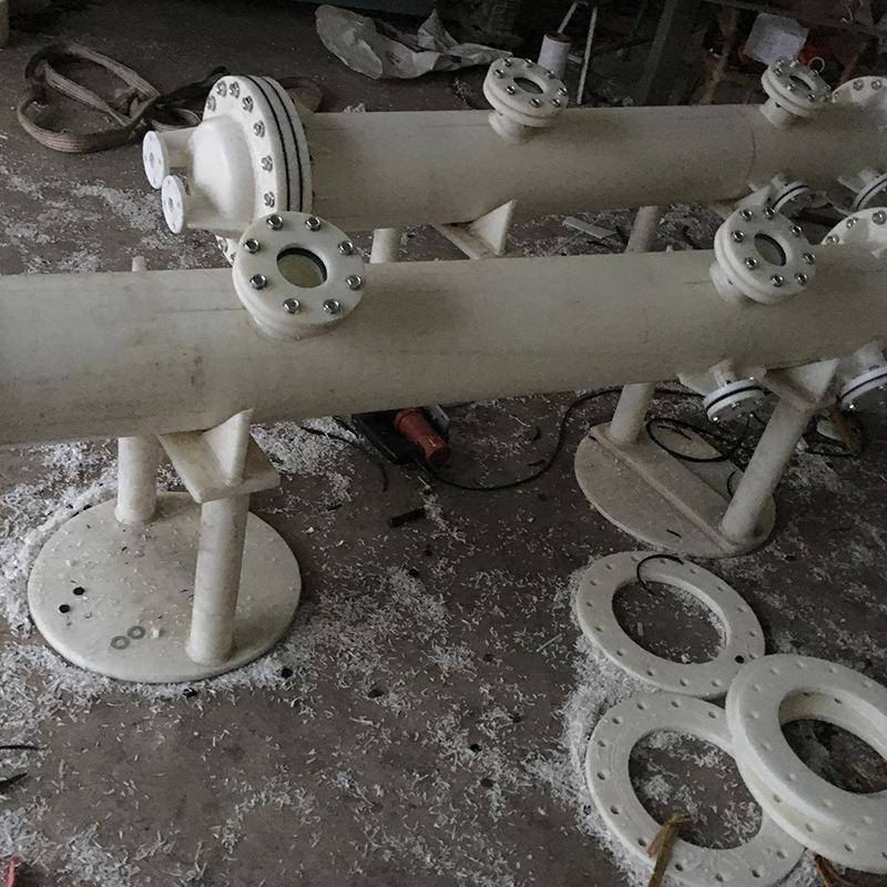 源头工厂石墨填充改性换热器化工制药染化用列管式pp冷凝器