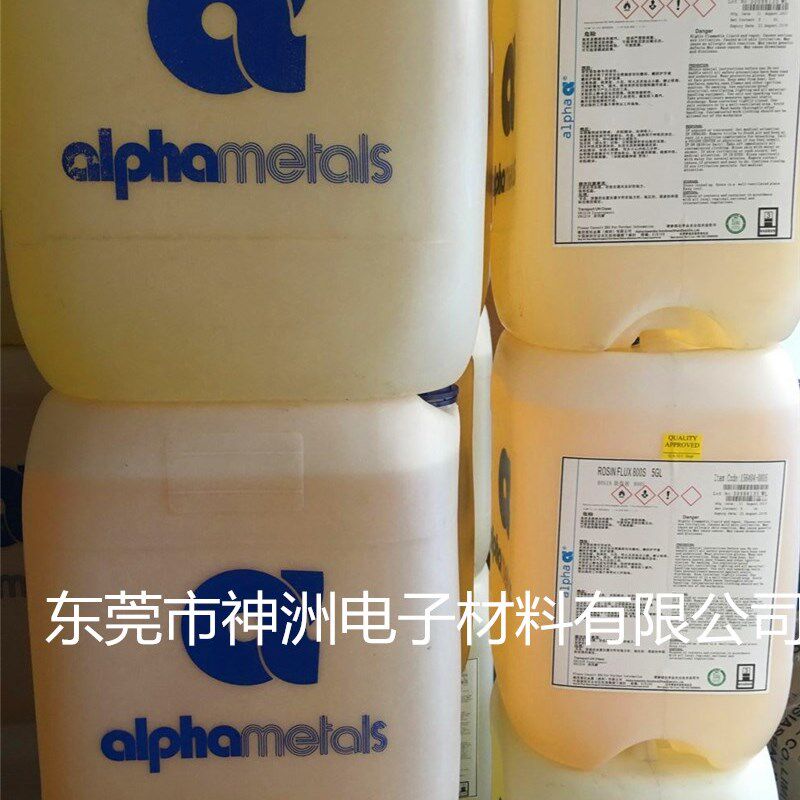 ALPHA阿尔法助焊剂焊锡水环保无铅免洗助焊剂800波峰焊助焊剂液体