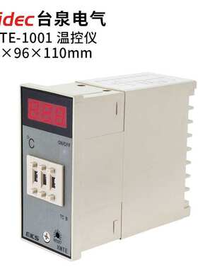 台泉电气tqidec 温控仪短款XMTE-1001拨码温控表EKS数显温控器