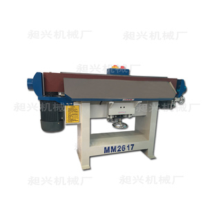 倒角去毛边打磨机 双工作台抛光机MM2617磨光机 立式 窜动砂光机